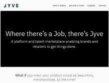 Tablet Screenshot of jyve.com